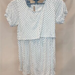 Hello Mia Nursing Maternity Polka Dot Top